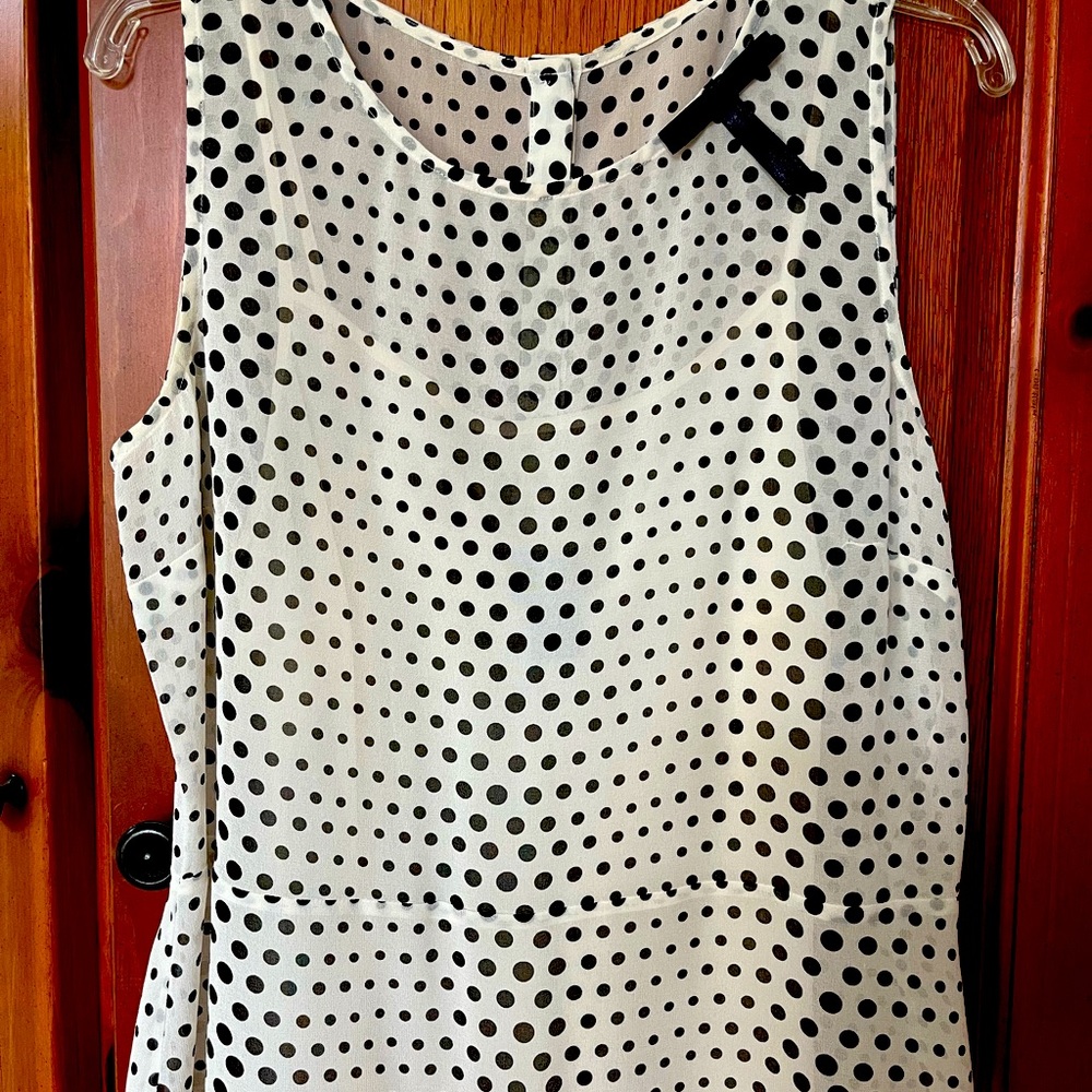 INC silk tank blouse size 6 - never worn.